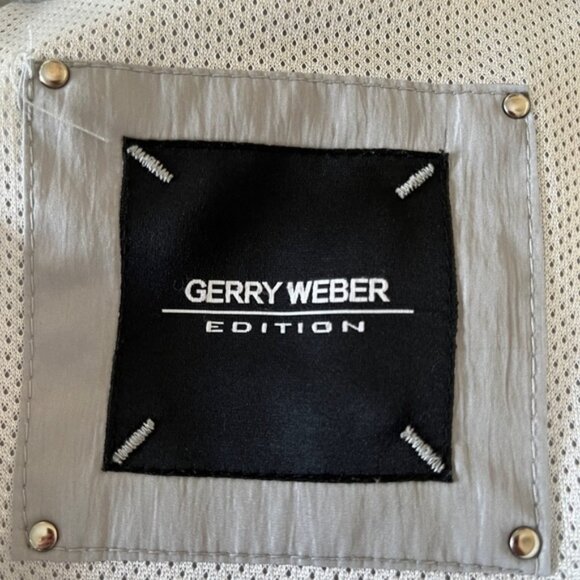 Gerry Weber Grey Lightweight Zip Front Jacket Casual Neutral Travel Commute - Picture 7 of 11